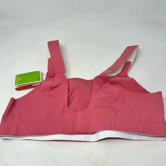 Moving Comfort Helena High Impact sports bra in Guava size 36C NWT - Picture 3 of 10